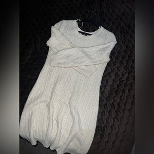 Winter knitted dress